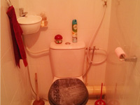 WiCi Mini kleines Waschbecken für Gäste WC - Herr P (Frankreich - 90) - 1 auf 2